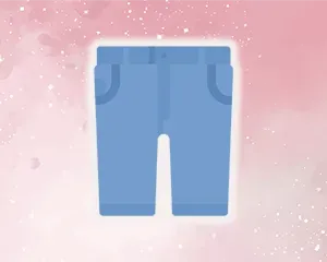 행운의 색상과 패션을 상징하는 이미지